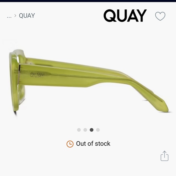 🌻NWT QUAY Total Vibe Blue Light Glasses🌻 - Picture 3 of 4